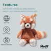 image:imageSoft Cuddly Friends Benji Red Panda 11 Plush Toy