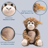 image:imageSteiff Bodo Monkey Premium Stuffed Animal Jungle Animal Plush Toy for Kids Brown 1230cm