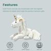 image:imageSteiff Handcrafted Since 1880 Premium Plush Dangling Stuffed Animal  11 Unica UnicornSingle