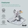 image:imageSteiff Handcrafted Since 1880 Premium Plush My First Steiff Lovey Security Blanket  10 Ellie Elephant