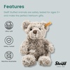 image:imageSteiff Honey Teddy Bear  Soft Cuddly Friends Premium Plush Stuffed Animal Toy for Kids Tan 158 in