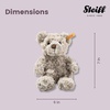 image:imageSteiff Honey Teddy Bear  Soft Cuddly Friends Premium Plush Stuffed Animal Toy for Kids Tan 158 in