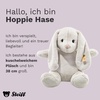 image:imageSteiff Hoppie Rabbit Premium 15 Stuffed Animal Toy Soft Cuddly Friends for Girls Boys amp Kids Light Grey15 in