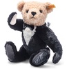 image:imageSteiff James Bond Teddy Bear Officially Licensed Stuffed Animal Plush Collectible Gift for James Bond Fans 5Way Jointed amp Posable Brown Black amp White 12