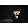 image:imageSteiff James Bond Teddy Bear Officially Licensed Stuffed Animal Plush Collectible Gift for James Bond Fans 5Way Jointed amp Posable Brown Black amp White 12