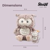image:imageSteiff Ollie Owl Premium Owl Musical Stuffed Animal 06 or 612 Months Baby Musical Toys Baby Pull Toy for Babies Soft Cuddly Friends Ros Brown 8