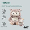 image:imageSteiff Ollie Owl Premium Owl Musical Stuffed Animal 06 or 612 Months Baby Musical Toys Baby Pull Toy for Babies Soft Cuddly Friends Ros Brown 8