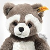 image:imageSteiff Pedro Raccoon  Soft amp Cuddly 10 Plush with Brown amp White Fur  Weighted Stuffed Animal for Play amp Snuggles