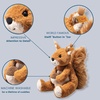 image:imageSteiff Phil Plush Squirrel Premium Stuffed Animal Squirrel for Kids Brown 8