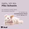 image:imageSteiff Piko Pig Plush Stuffed Animal Toy Friend Pink 11