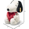 image:imageSteiff Snoopy Officially Licensed Love  Soft Plush Dog Toy Stuffed Animal Holding Red Heart Premium Peanuts Collectible Snoopy 12