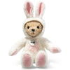 image:imageSteiff Teddy Bear in Bunny Hoodie Costume Year of the Rabbit Teddybear Stuffed Animal Plush Bear Cuddly Toy Machine Washable 11 inches