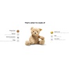 image:imageSteiff The Original Teddy Bear  Soft Cuddly Friends Premium Plush Stuffed Animal Classic Jimmy Christmas 12 Tall12 inches