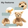 image:imageSteiff The Original Teddy Bear  Soft Cuddly Friends Premium Plush Stuffed Animal Classic Jimmy Christmas 12 Tall8 inches