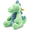 image:imageSteiff Bronko Brontosaurus Premium Dinosaur Stuffed Animal Stuffed Dino Brontosaurus Plush Stuffed Animal for Ages 0 OrangeBlue 11Green and Blue