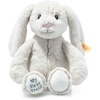 image:imageSteiff Handcrafted Since 1880 Premium Plush My First Steiff Stuffed Bunny  10 Hoppie RabbitLight Grey