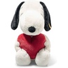 image:imageSteiff Snoopy Officially Licensed Love  Soft Plush Dog Toy Stuffed Animal Holding Red Heart Premium Peanuts Collectible Snoopy 12