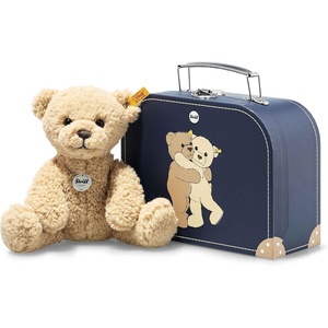 image:imageSteiff Ben Teddy Bear in Suitcase Beige Premium Stuffed Animal Plush  2022 Amazon Exclusive Small