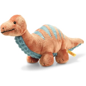 image:imageSteiff Bronko Brontosaurus Premium Dinosaur Stuffed Animal Stuffed Dino Brontosaurus Plush Stuffed Animal for Ages 0 OrangeBlue 11OrangeBlue