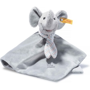 image:imageSteiff Handcrafted Since 1880 Premium Plush My First Steiff Lovey Security Blanket  10 Ellie Elephant