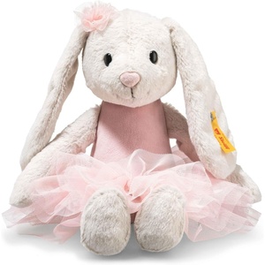 image:imageSteiff Hoppie Ballet Bunny Rabbit Plush Stuffed Animal Toy Friend Pink 12