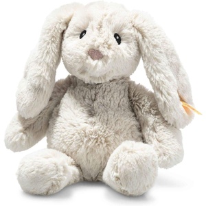 image:imageSteiff Hoppie Rabbit Premium 15 Stuffed Animal Toy Soft Cuddly Friends for Girls Boys amp Kids Light Grey20 cm