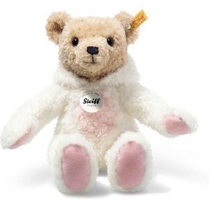 image:imageSteiff Teddy Bear in Bunny Hoodie Costume Year of the Rabbit Teddybear Stuffed Animal Plush Bear Cuddly Toy Machine Washable 11 inches