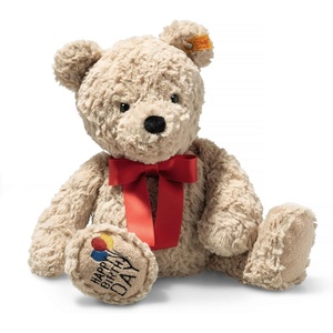image:imageSteiff The Original Teddy Bear  Soft Cuddly Friends Premium Plush Stuffed Animal Classic Jimmy Christmas 12 Tall14