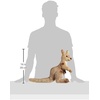 image:imageSteiff 064623 Kango Kangaroo Plush Animal Toy Beige Tipped 16 inches