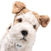 image:imageSteiff Foxy Fox Terrier Dog  13 Plush Stuffed Puppy with Soft Cream Tan amp Black Fur  Lifelike Collectible Terrier for Kids amp Dog Lovers