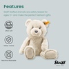 image:imageSteiff Bearzy Teddy Bear Floppy Friend Plush Stuffed Animal Toy with Embroidered Eyes Beige 11Beige