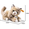 image:imageSteiff Cat Plush Animal Toy Spotted Brown18 cm