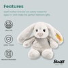 image:imageSteiff Handcrafted Since 1880 Premium Plush Stuffed Bunny Soft Toy  8 Hoppie RabbitHoppie Rabbit