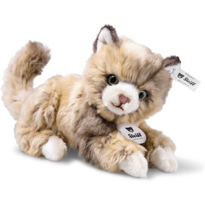 image:imageSteiff Cat Plush Animal Toy Spotted Brown18 cm