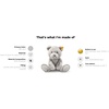 image:imageSteiff Handcrafted Since 1880 Premium Plush Classic Stuffed Animal Teddy Bears  11 Bearzy Teddy BearGrey