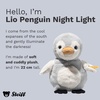 image:imageSteiff Handcrafted Since 1880 Premium Plush Soft Penguin Light at Night  9 Lio Penguin