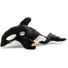 image:imageSteiff Ozzie Orca Stuffed Animal Whale with Squeaker Black and White 15 inch Premium Collectible Plush Animal Medium