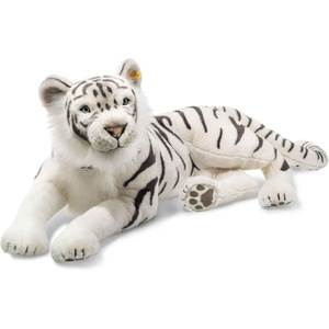 image:imageSteiff 075742 Tuhin Tiger Plush Animal Toy White