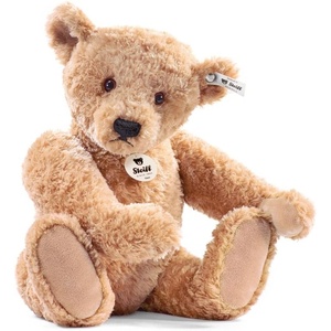 image:imageSteiff Elmar Teddy Bear Plush Toy 12 Golden Brown Handmade Quality Poseable Arms and Legs
